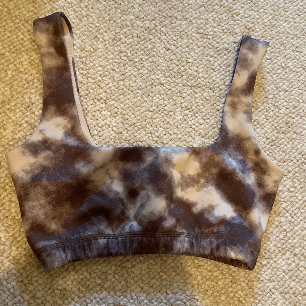 Tan + Lines sports bra worn once